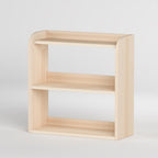 3 Katlı Ahşap Masa Rafı | Japandi Tarzı Çok Amaçlı Düzenleyici